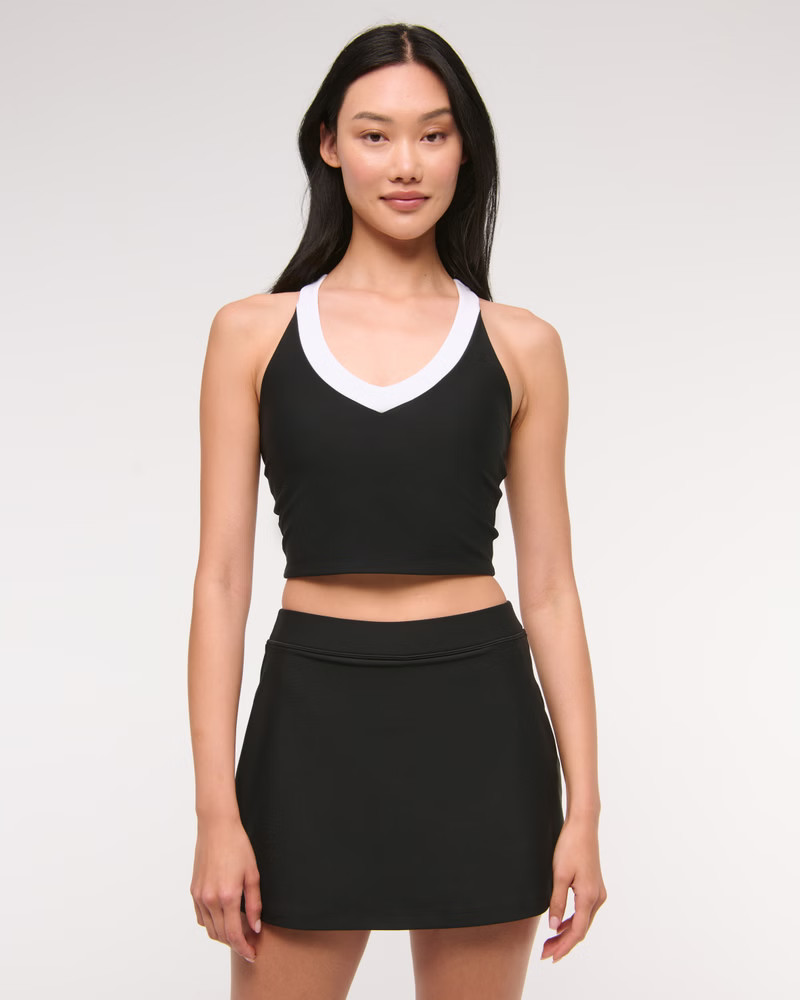 YPB sculptLUX Lined Clean Mini Skirt | Abercrombie & Fitch (US)