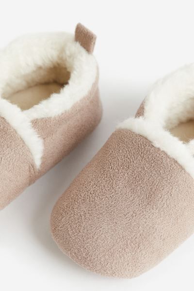 Soft Slippers - Beige - Kids | H&M US | H&M (US + CA)