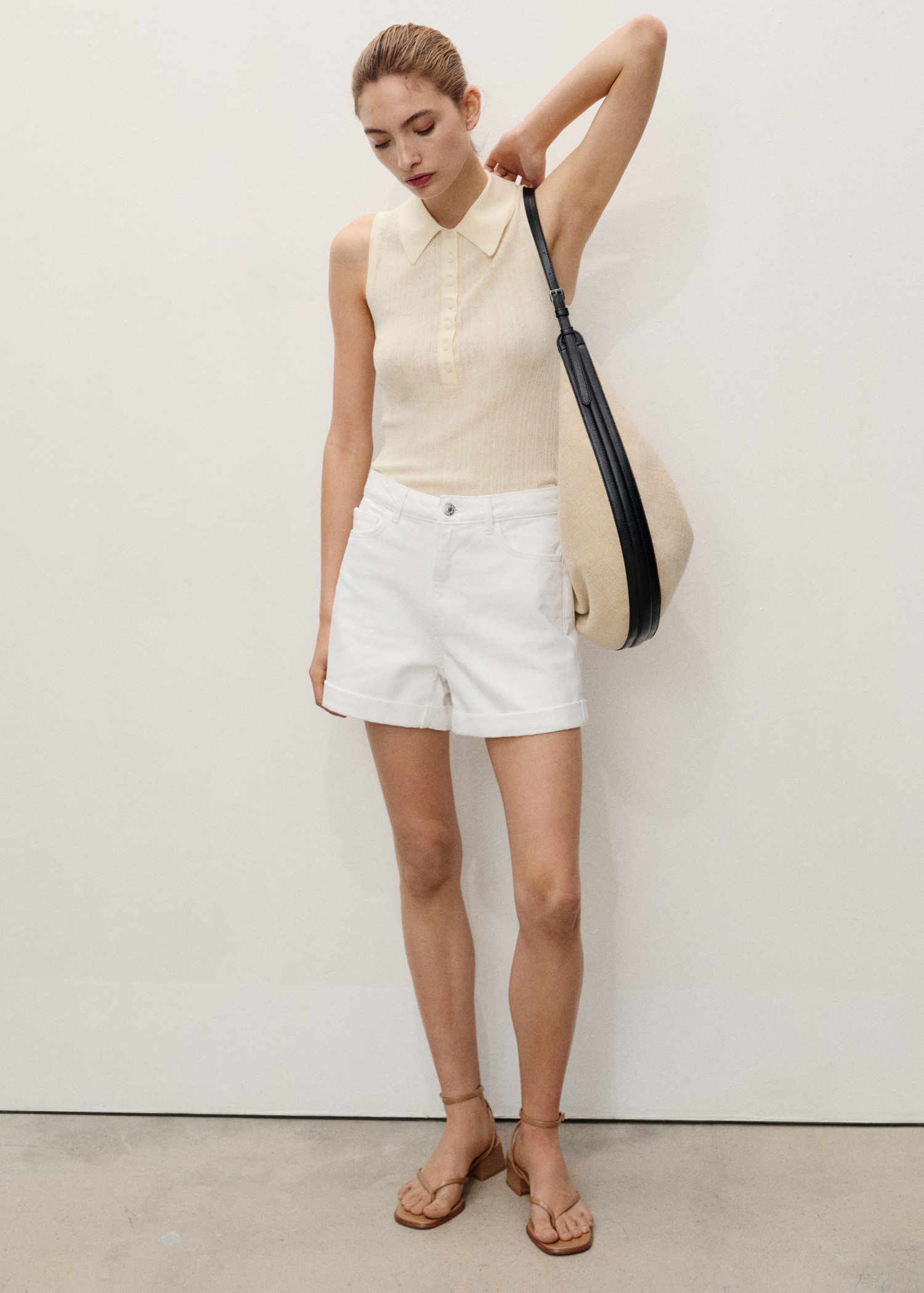 Mom-fit denim shorts - Women | MANGO USA | Mango (US/MX/AU)