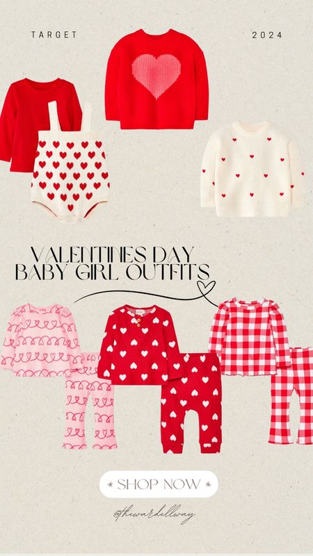 Valentine’s day baby girl outfits - Target ❤️

#LTKSeasonal #LTKbaby
