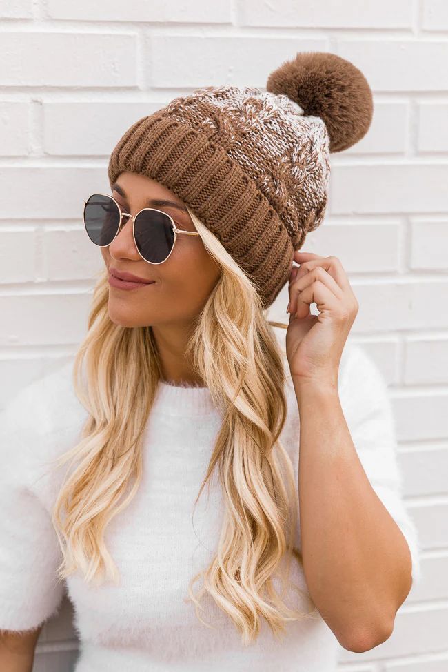 Back In Town Brown Beanie | The Pink Lily Boutique