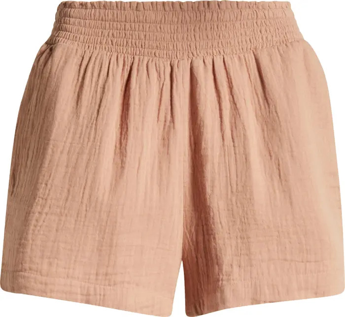 Billabong In the Waves Cotton Gauze Shorts | Nordstrom | Nordstrom