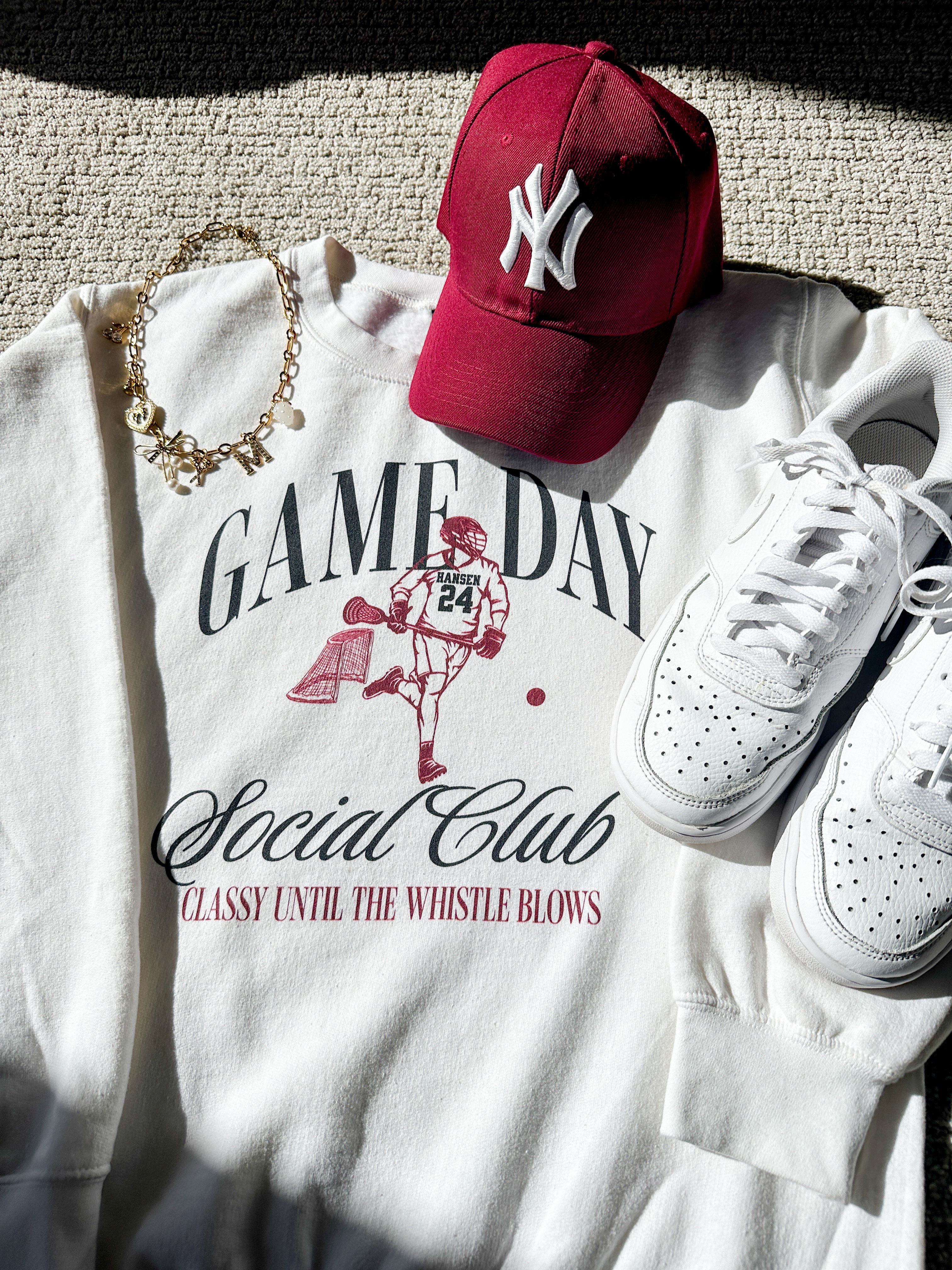Calling all sports moms—this one’s for YOU! Whether you're cheering from the sidelines or running team snacks, you can still look put together and proud in these customizable team outfits.

Add your kid’s team name, mascot, or last name Pick your school or team colors Pair with neutral layers, cute sneakers, and a clear stadium bag for the perfect game day outfit.

From football moms to lacrosse sideline queens, these are the pieces you’ll wear all season long! Linked everything in my LTK so you can mix + match by color, sport, or style.

Save this post for game day inspo & tap my bio link to shop the full look!

#SportsMomStyle #GameDayOutfit #FootballMom #BaseballMom #SoftballMom #SoccerMom #LacrosseMom #BasketballMom #CheerMom #TeamSpirit #SidelineStyle #CustomTeamShirts #LTKGameDay #LTKSeasonalStyle #StylishSportsMom #MomStyleInspo #TeamPride #LTKunder100 #AthleticMomStyle #CustomGameDayLook #SupportYourTeam

#LTKFamily #LTKKids #LTKStyleTip