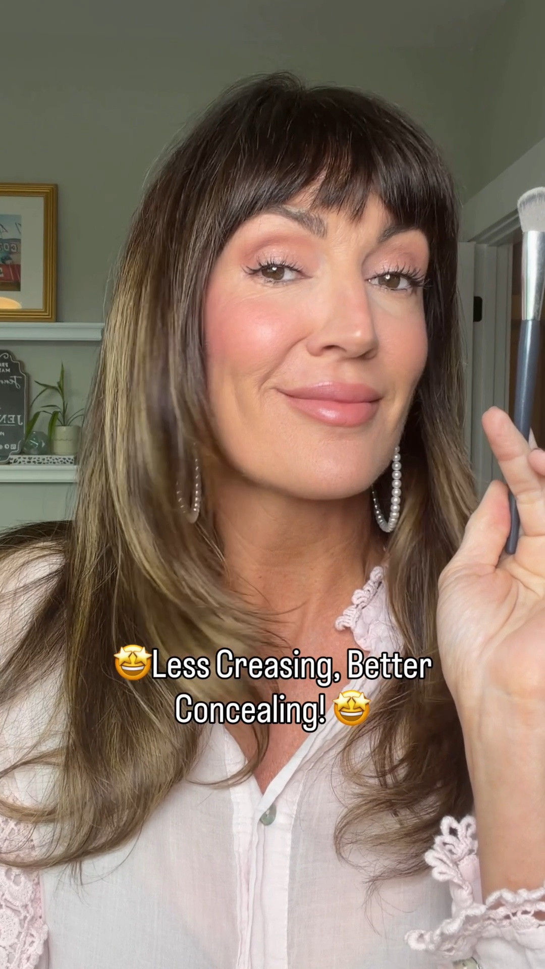 🤩 Sharing my in-depth CONCEALER ROUTINE! 
Shades : concealer in shade : 4, powder in shade : rose, blush in shade : 5