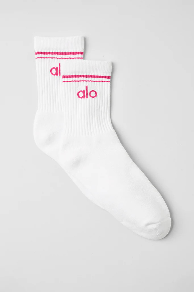 Unisex Half-Crew Throwback Sock | Alo Yoga (US)
