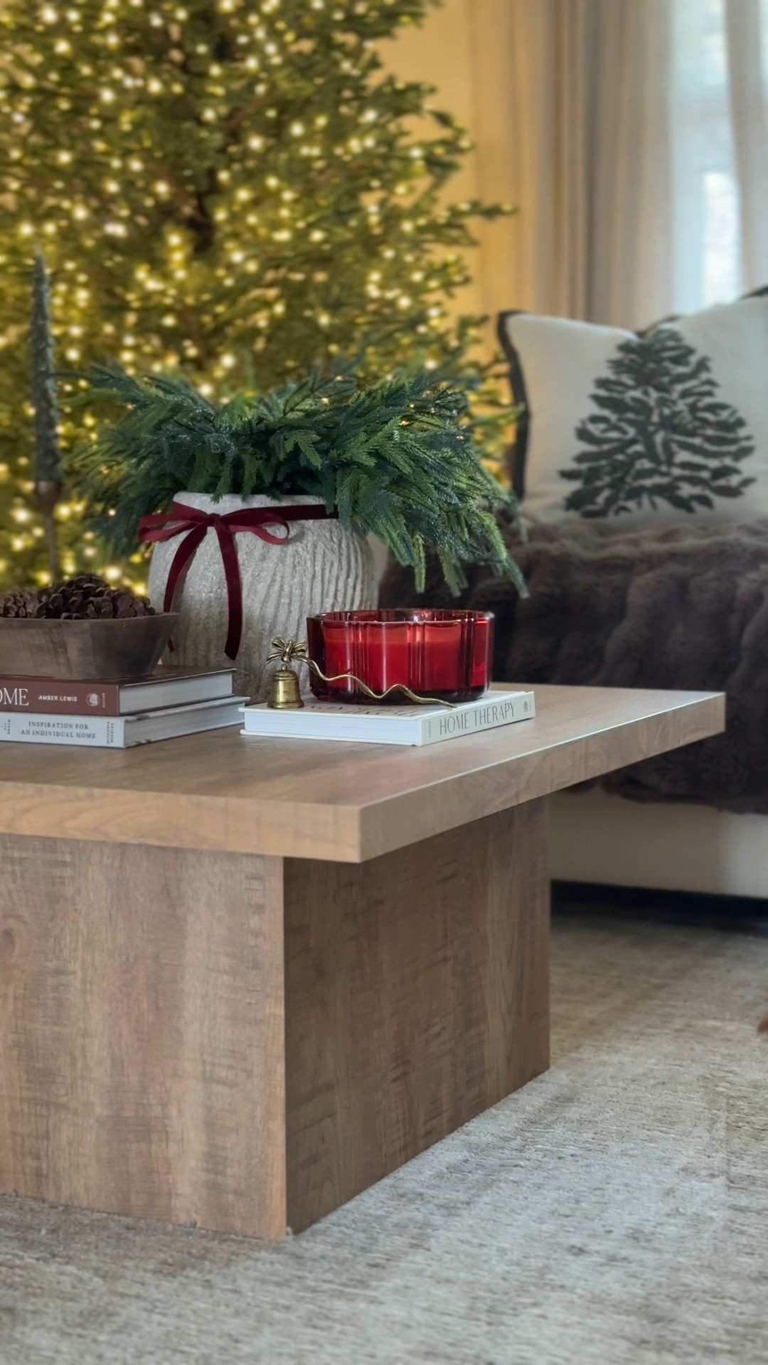 Holiday coffee table styling ✨ my coffee table is currently on sale for cyber Monday for only $150!!!

Holiday living room, Christmas styling, coffee table decor, coffee table, holiday home 2025

#LTKHoliday #LTKCyberWeek #LTKHome