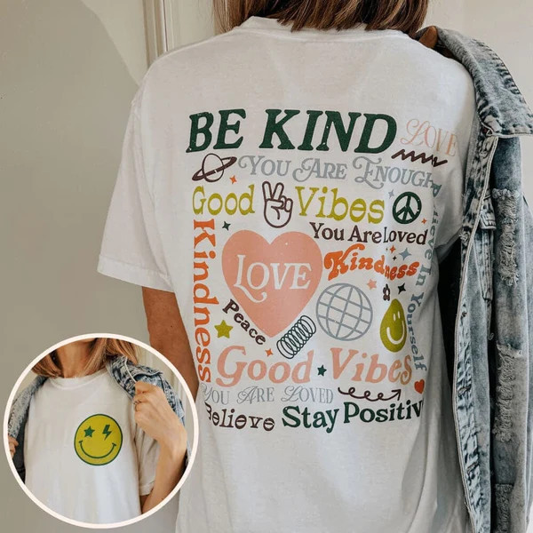 Retro Affirmations Tee | Mountain Moverz