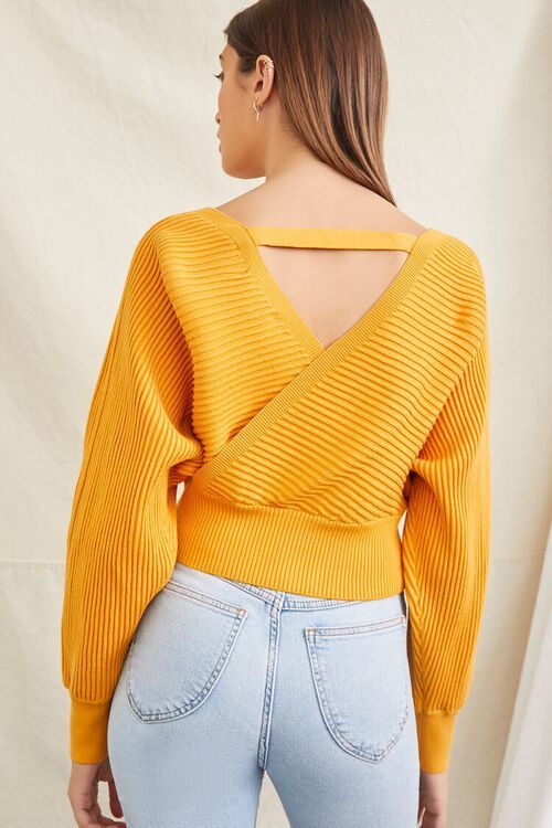Ribbed Surplice Sweater | Forever 21 (US)