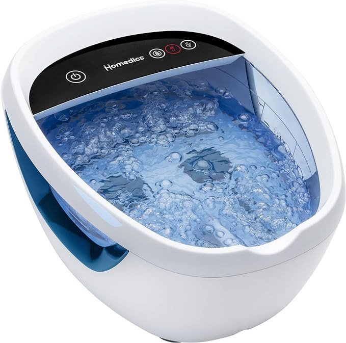 Homedics Shiatsu Bliss Footbath with Heat Boost, Foot Spa Massager, Deep Kneading Pedicure Tub, V... | Amazon (US)
