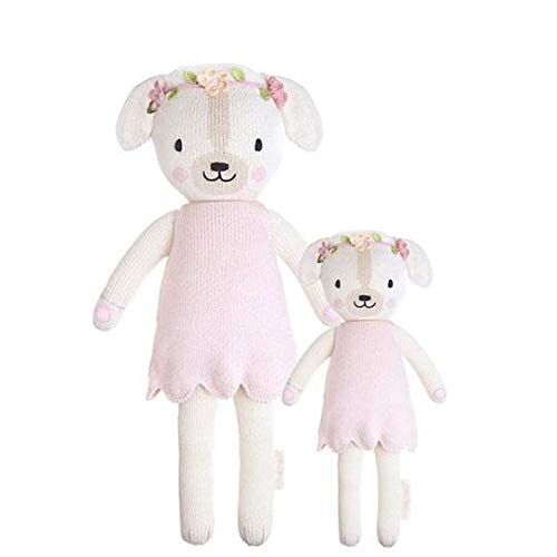 cuddle + kind Charlotte The Dog Little 13" Hand-Knit Doll – 1 Doll = 10 Meals, Fair Trade, Heirloom  | Amazon (US)