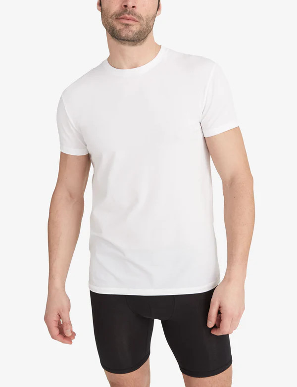 Second Skin Crew Neck Modern Fit Undershirt | Tommy John