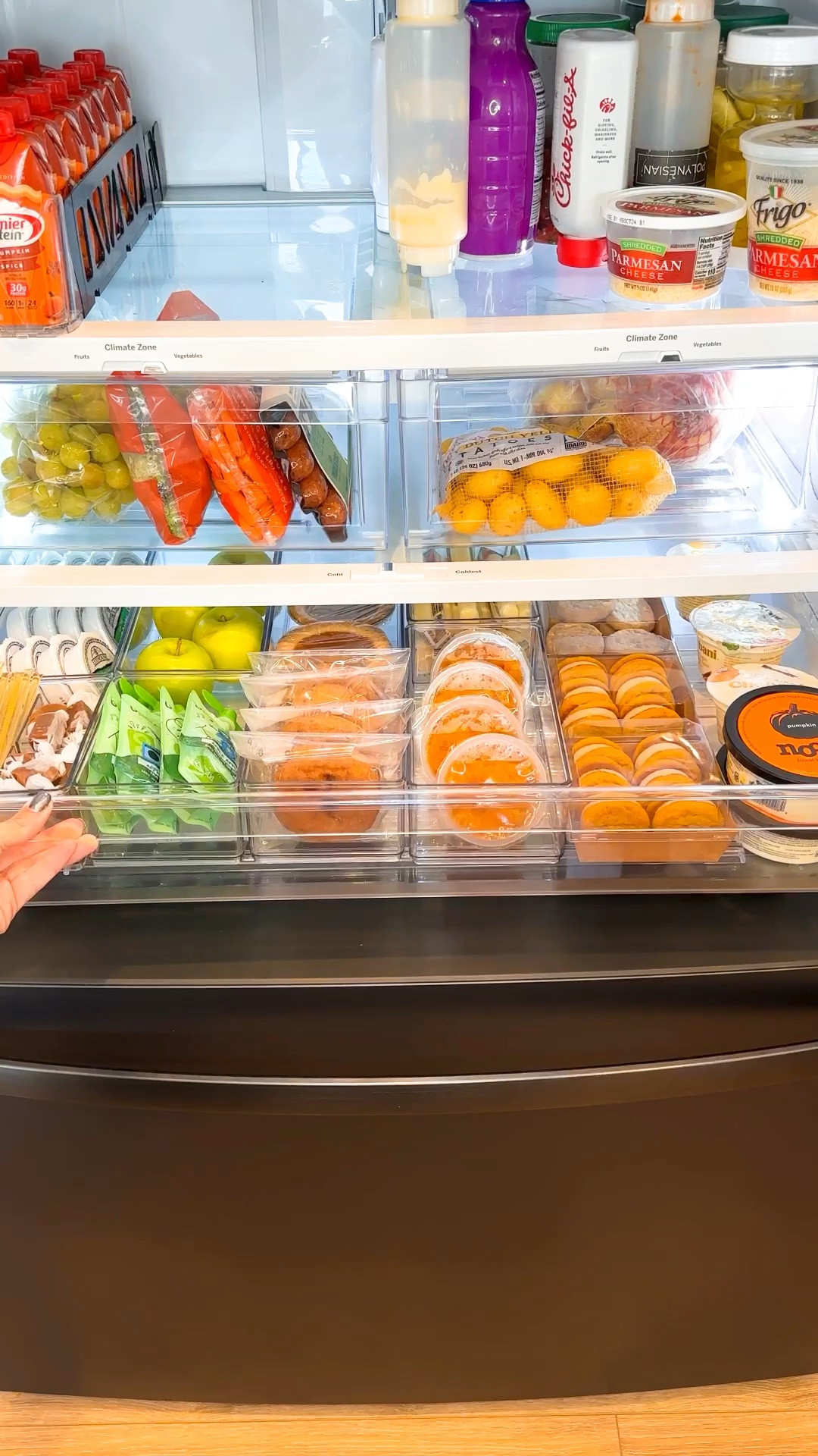 Fridge organization for the fridge snack drawer!

#LTKFindsUnder50 #LTKHome #LTKSeasonal