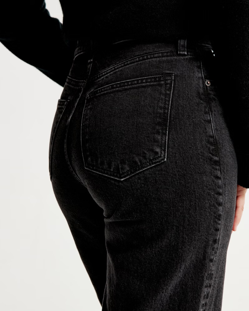 Curve Love High Rise 90s Relaxed Jean | Abercrombie & Fitch (US)