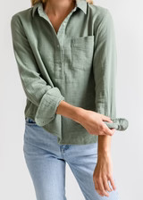 The Cotton Gauze Cloud Top | Alice Walk