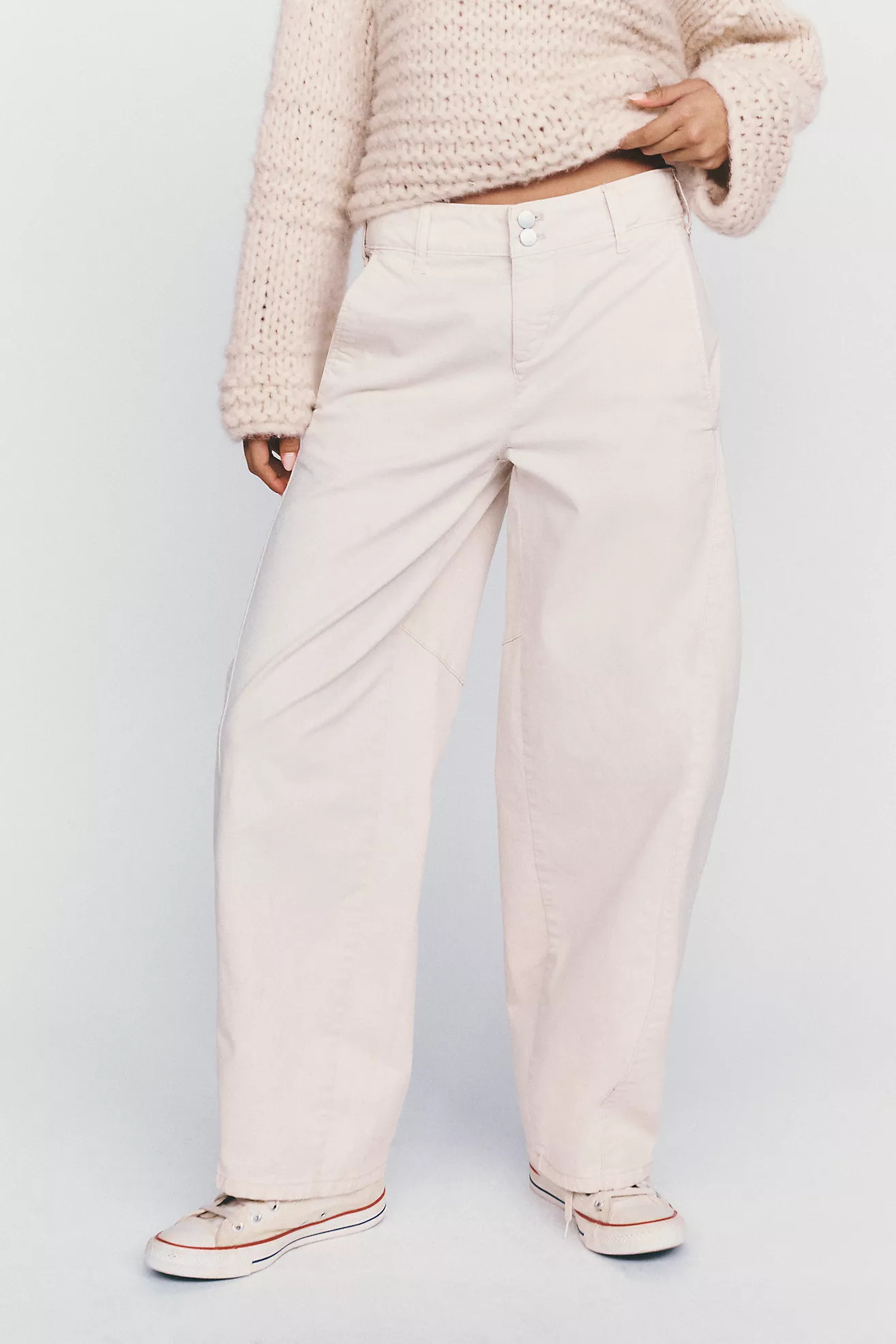 Aero Wide-Leg Chino Pants | Anthropologie (US)