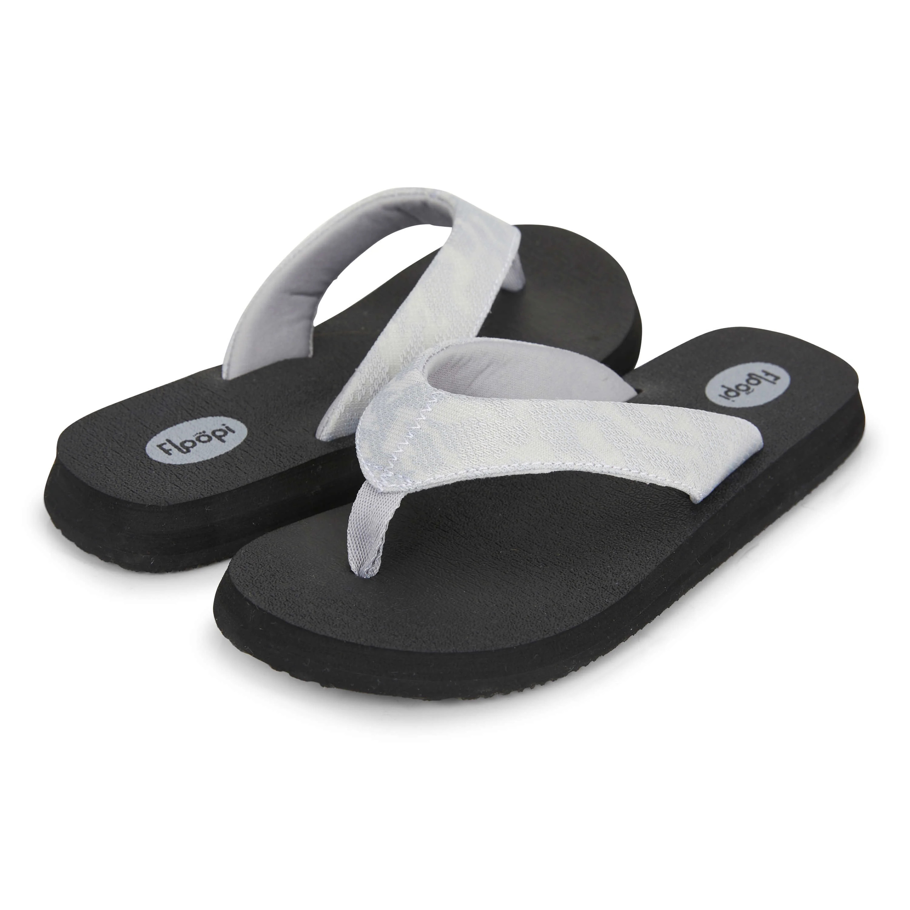 Floopi Women's Thong Flip Flops Summer Sandals for Beach W/Yoga Mat Footbed | Walmart (US)