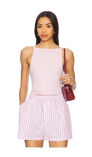 Free People x We The Free Mia Tank in Rose. - size M | Revolve Clothing (Global)