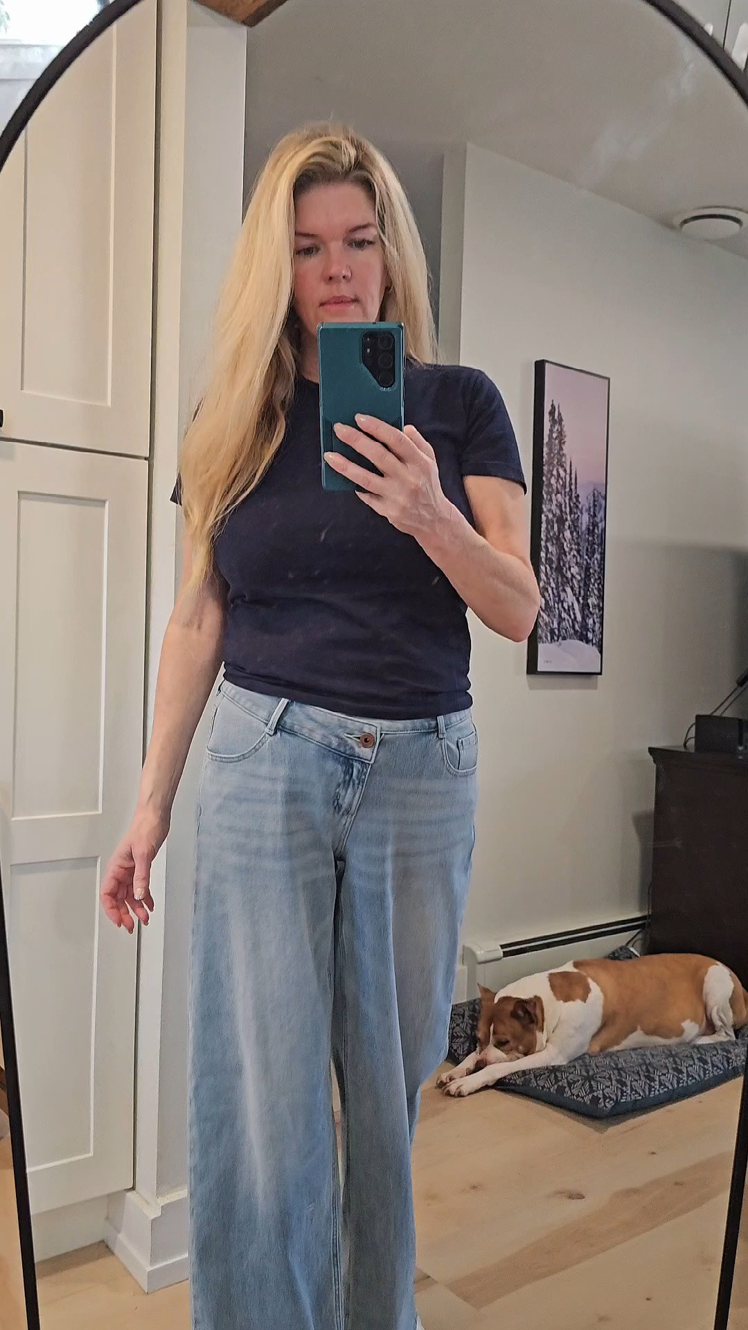 Perfect spring outfit pairing of Polo T-shirt, Adidas hightop, and baggy jeans from Halara 

#LTKMidsize #LTKOver40 #LTKootd