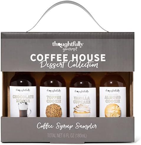 Thoughtfully Gourmet, Coffee House Dessert Collection in Glass Bottles, Vegan and Vegetarian, Inc... | Amazon (CA)