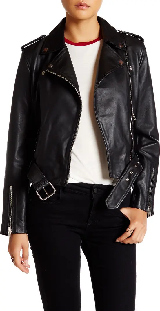 Walter Baker Allison Leather Moto Jacket | Nordstromrack | Nordstrom Rack