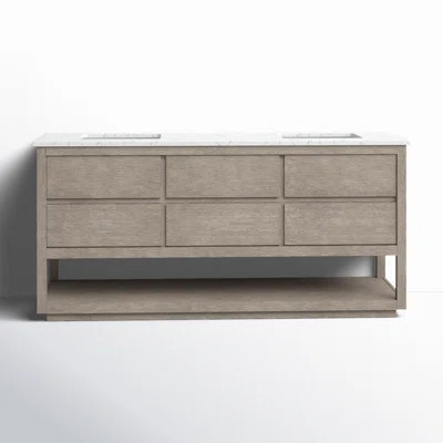Constanta 72" Double Bathroom Vanity Set | Wayfair North America