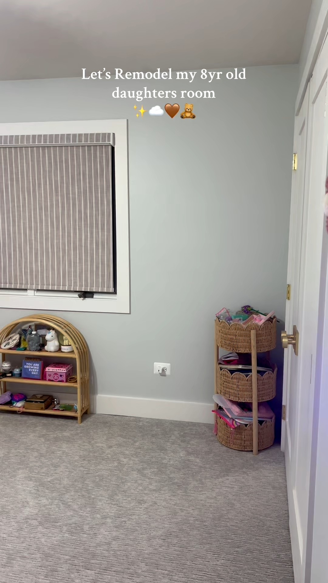 Remodeling my 8 yr old daughters bedroom 🤎✨

#LTKStyleTip 

#LTKHome #LTKKids