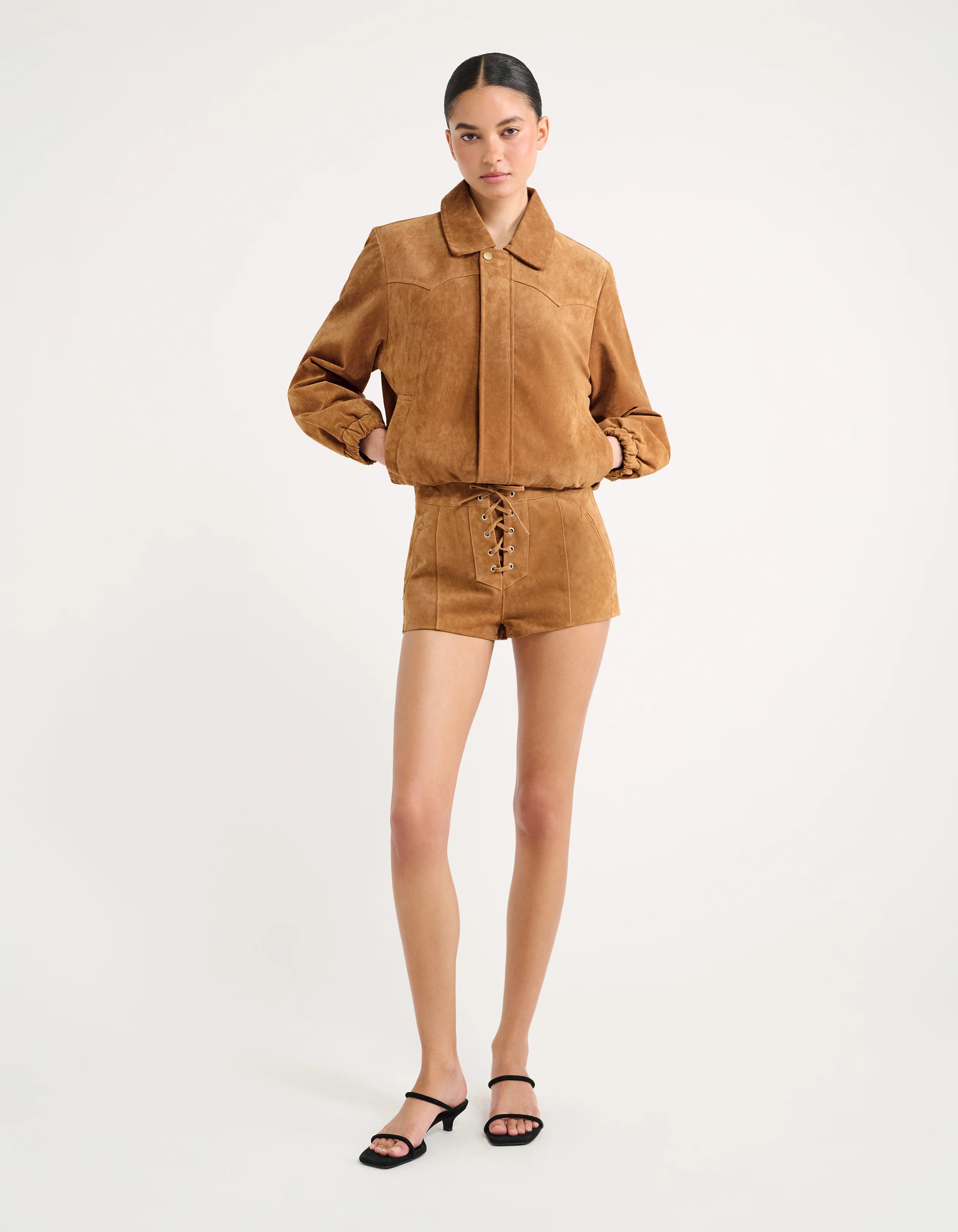 Yellowstone Suede Microshort | Saddle Suede | Rumored