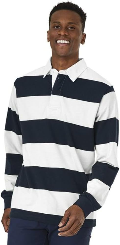 Charles River Apparel Men's Classic Rugby Shirt | Amazon (US)