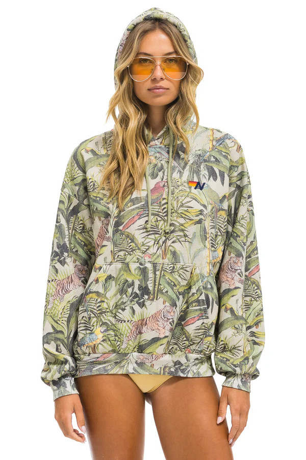 JUNGLE RELAXED PULLOVER HOODIE - SAND | Aviator Nation