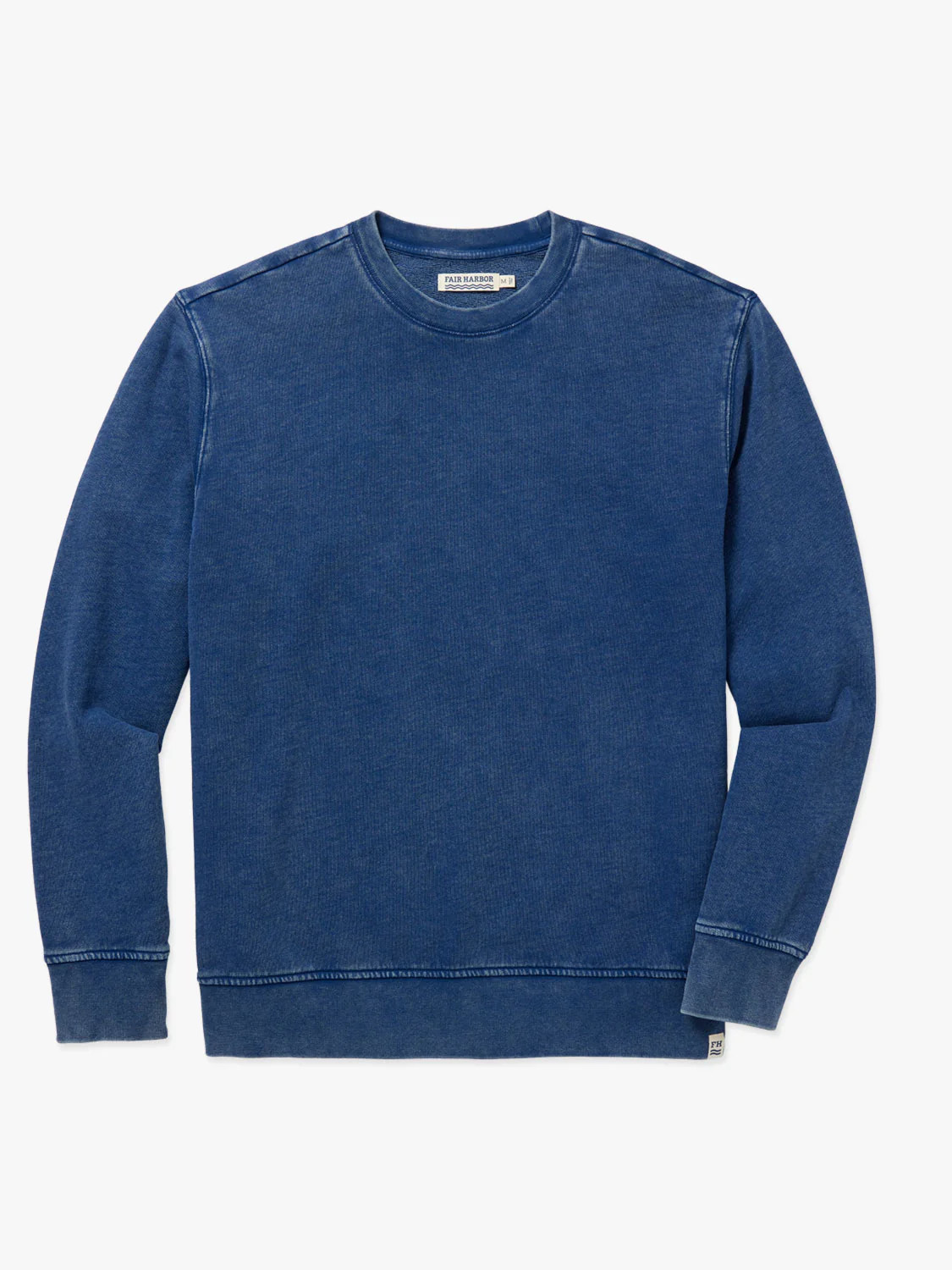 Saltaire Crewneck | Navy | Fair Harbor