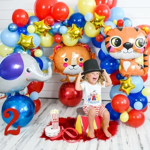 Party Animal Balloon Garland - Party Animal Party Decor - Bright Balloon Garland - Carnival Party... | Etsy (US)