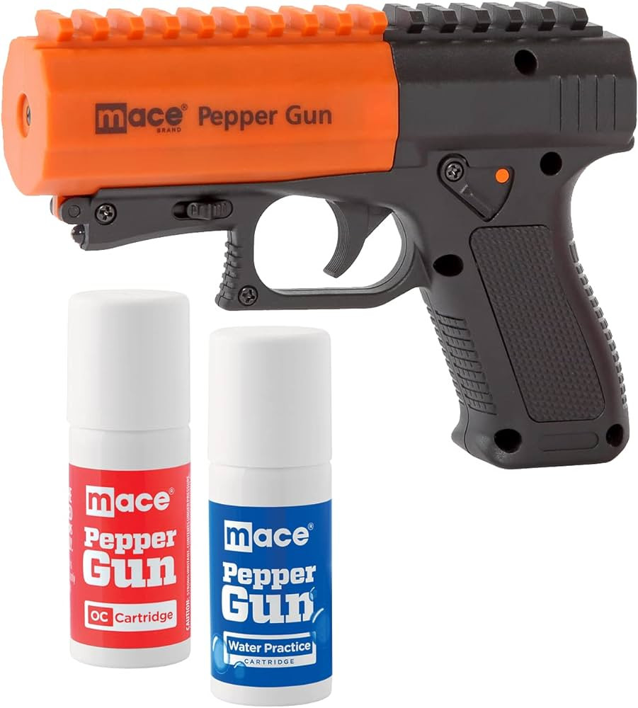 Brand Self Defense Pepper Spray Gun 2.0, Accurate, 20' Powerful Mace Spray Delivery with UV Marki... | Amazon (US)