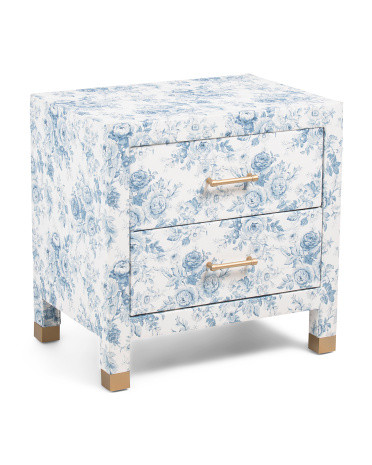24x24 Nolida Printed Nightstand | TJ Maxx