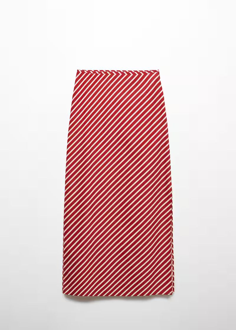 Search: Slit striped skirt (1) | Mango USA | MANGO (US)