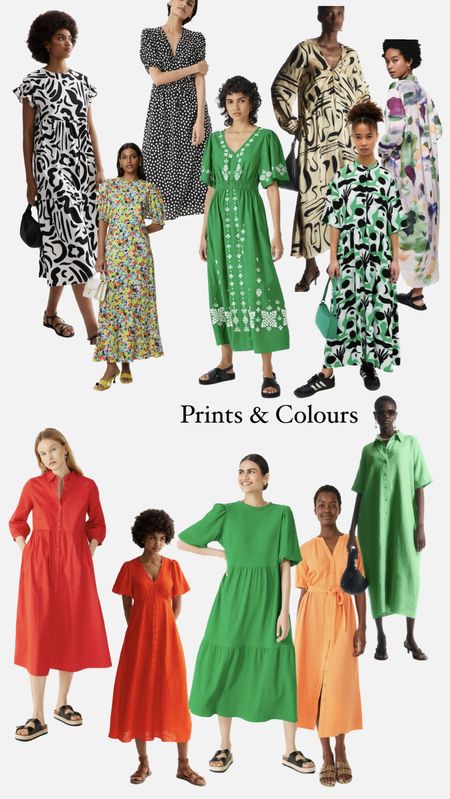 Colourful 
Print 
Shirt dress 
Summer dresses

#LTKSeasonal #LTKstyletip #LTKeurope