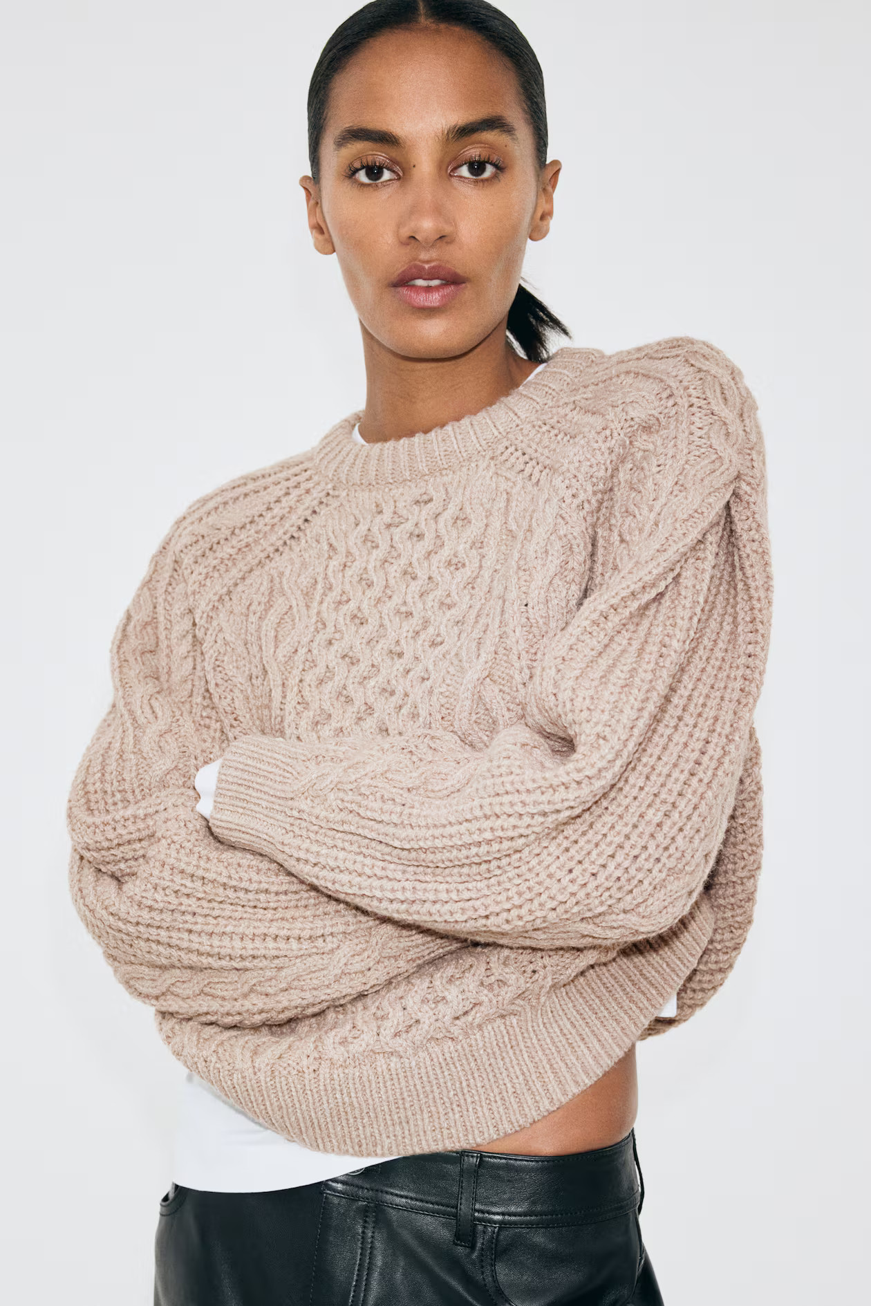 Cable-Knit Sweater | H&M (US + CA)