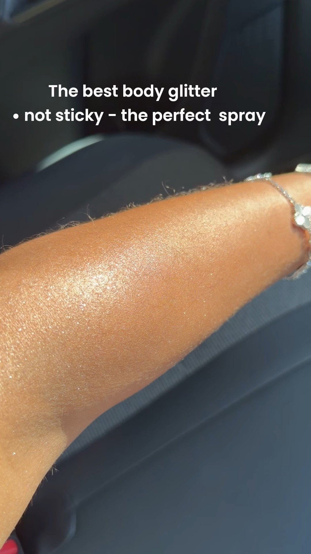 This body glitter is a summer staple for me! It’s not sticky - the perfect consistency! It comes in silver and gold (shown is the silver)

#LTKTravel #LTKootd #LTKgrwm