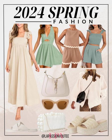 Embark on a style journey through the 2024 Spring Fashion panorama, where sophistication meets a casual breeze. Timeless aesthetics intertwine with contemporary twists, creating an eclectic symphony of outfits that effortlessly adapt to diverse occasions. Embrace the season's versatility and redefine your wardrobe with a touch of modern elegance.

#LTKMostLoved #LTKSeasonal #LTKstyletip