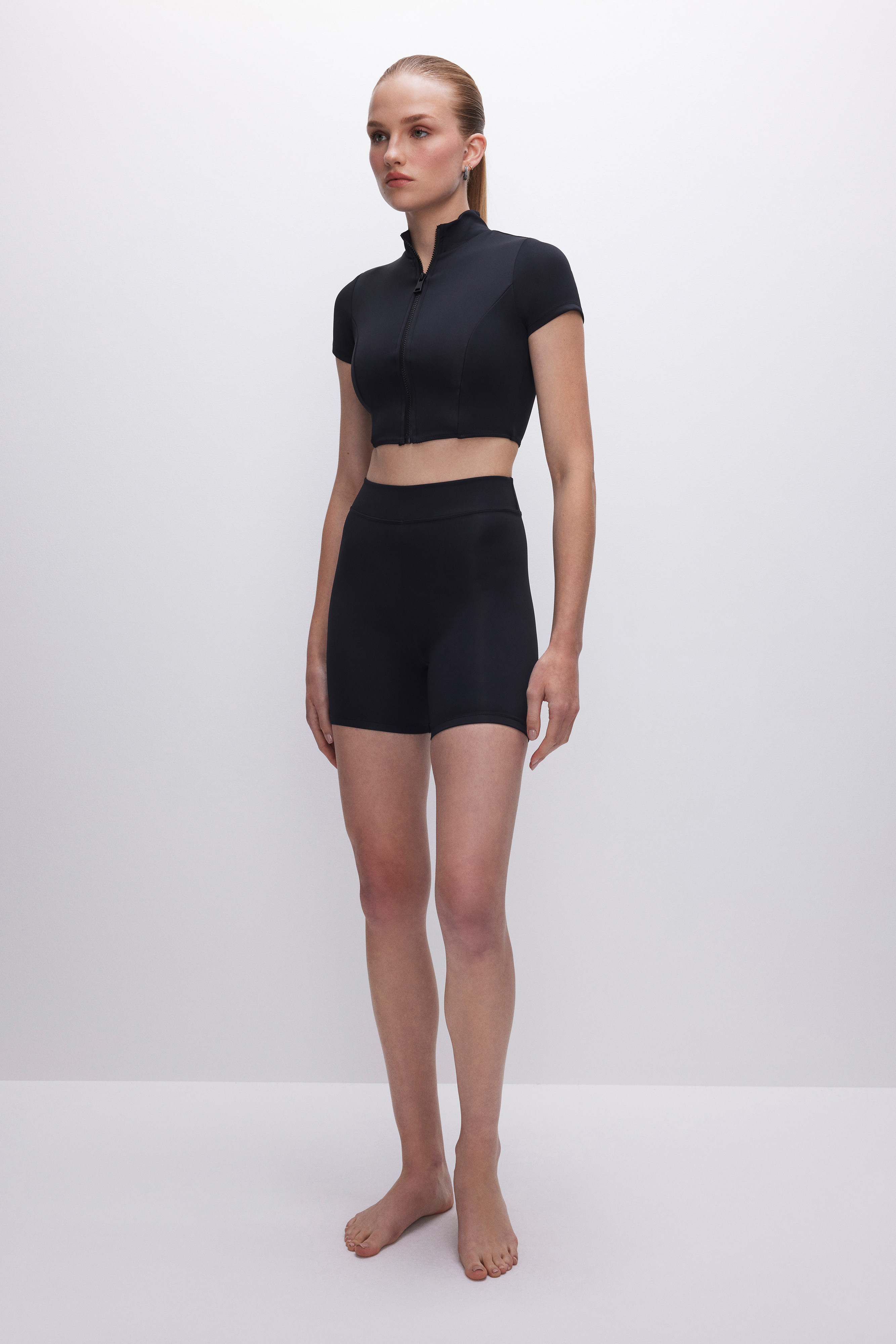 COMPRESSION SWIM SHORTS | Good American