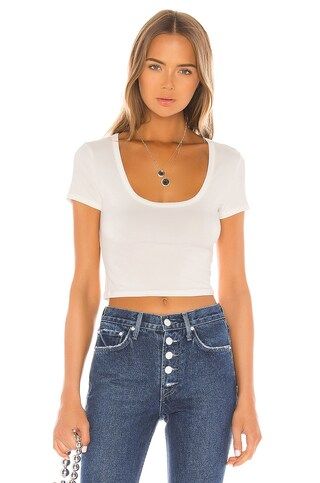 Lovers + Friends Coco Tee in Ivory from Revolve.com | Revolve Clothing (Global)