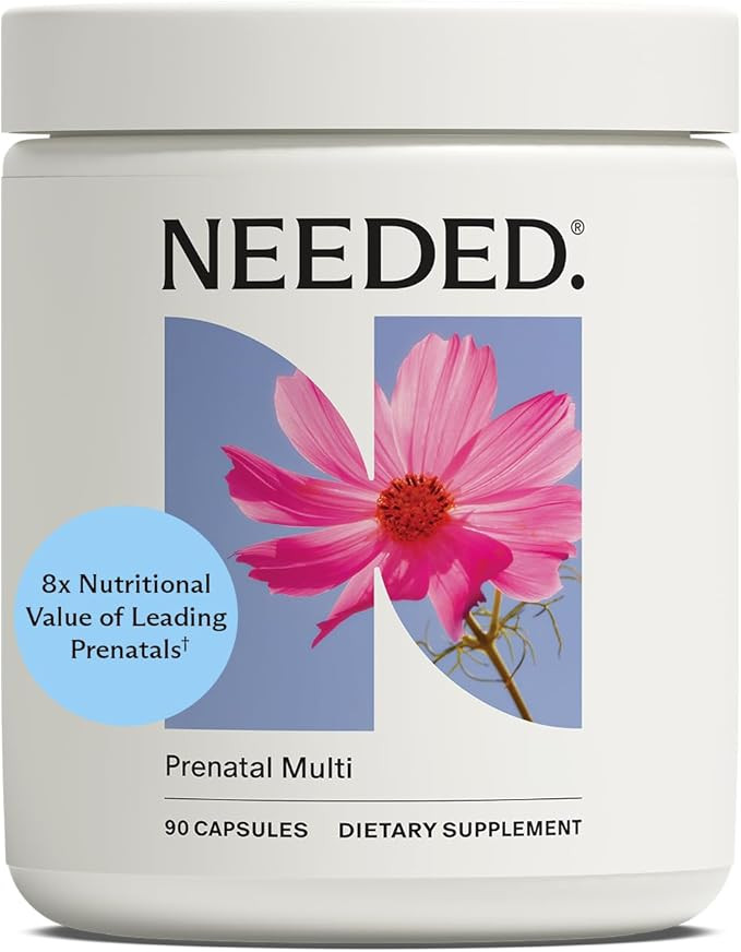Needed. Multivitamin for Prenatal | Prenatal Multi Capsule - Pregnancy, Breastfeeding, Postpartum... | Amazon (US)