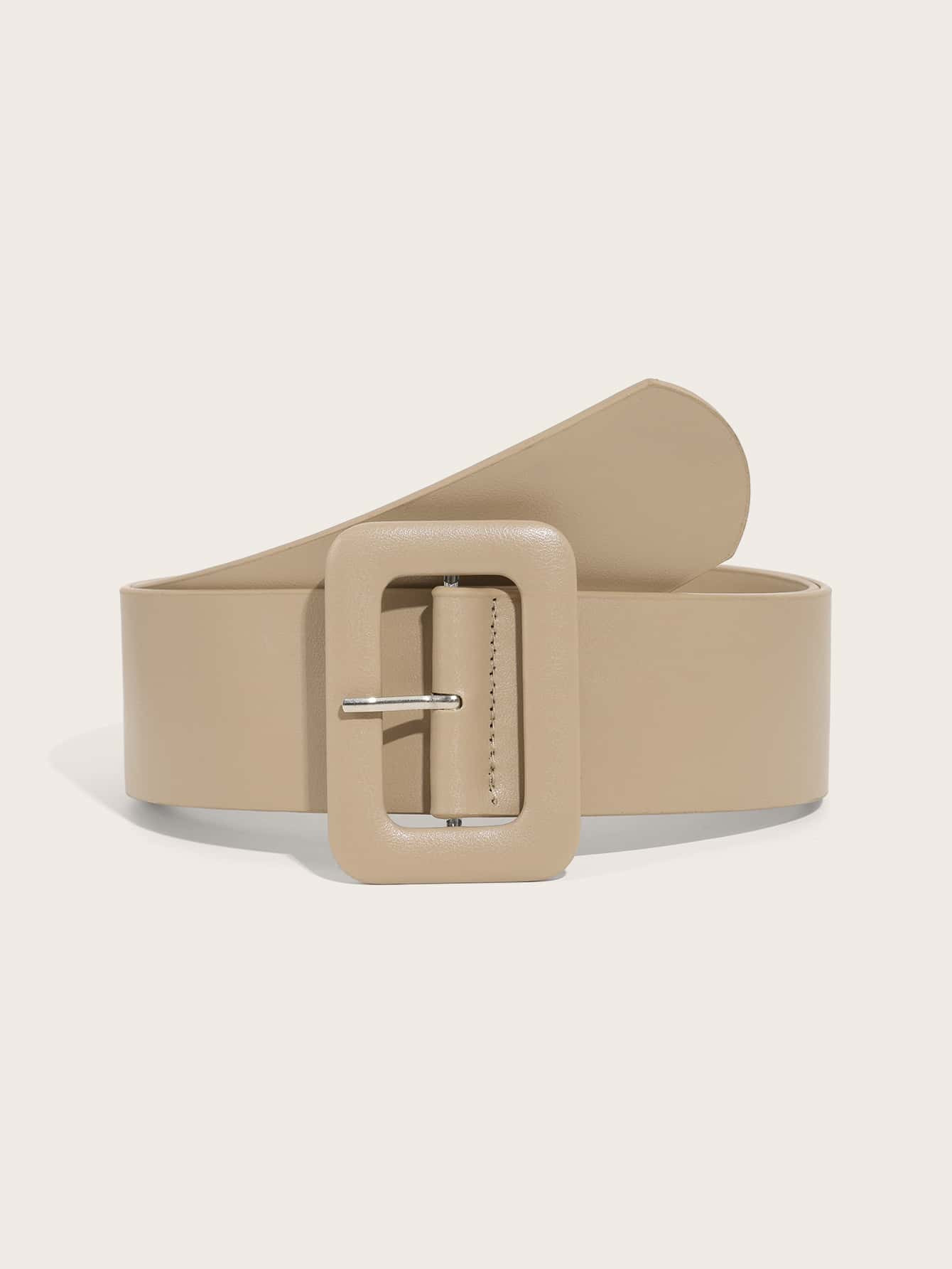 1pc Geometric Buckle Belt & 1pc Hole Puncher Halloween | SHEIN