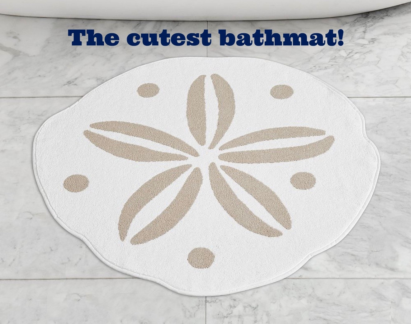 Sand dollar bath mat 
Pottery barn spring summer collection
Beach home decor


#LTKHome #LTKSeasonal #LTKKids
