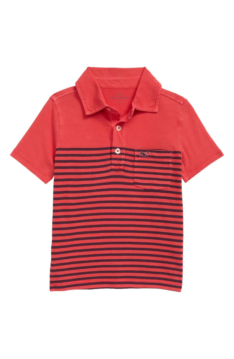 Kids' Exclusive Stripe Island Polo | Nordstrom