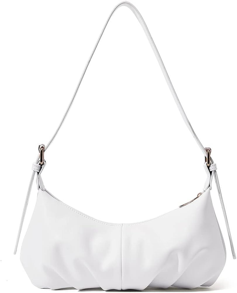 CLUCI Small Hobo Bags for Women Dumpling Shoulder Bag Soft Leather Ladies Clutch Purses | Amazon (US)