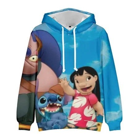 Boys Girls Lilo & Stitch Hoodie Sweatshirt Christmas Gift Hooded Sweatshirt for Men Women(#2 Child 1 | Walmart (US)