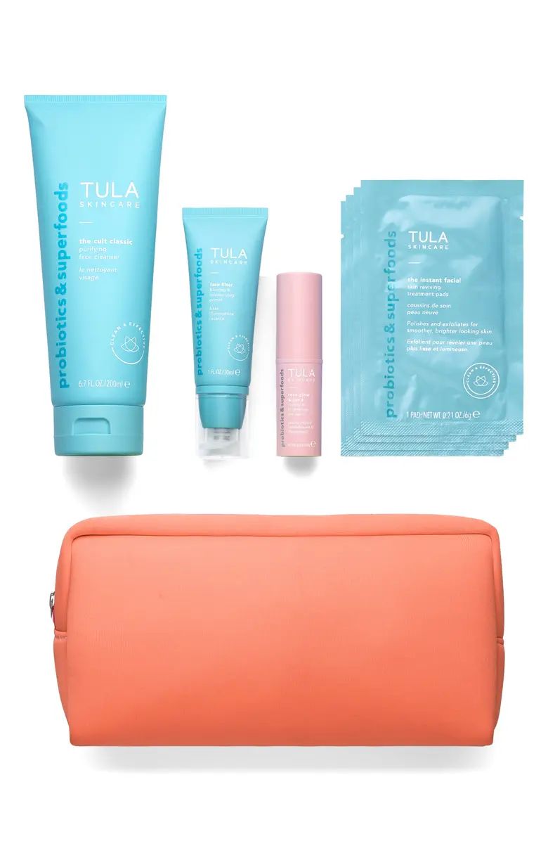 TULA Skincare Ready, Set, Glow No Filter Skin Care Set ($118 Value) | Nordstrom | Nordstrom