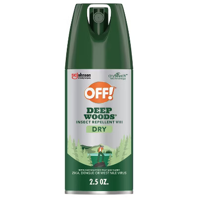 OFF! Deep Woods Mosquito Repellent Bug Spray Travel Size - 2.5oz | Target