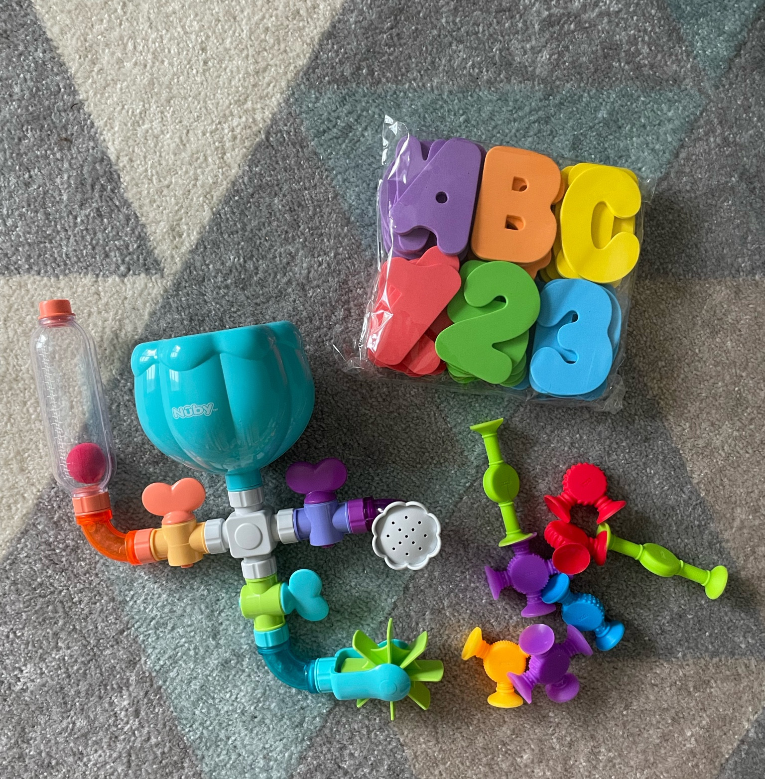 Toddler bath toys!

All inexpensive. Suction links are mold free. 

Toddler toys
Bath toys
Amazon find

#LTKkids