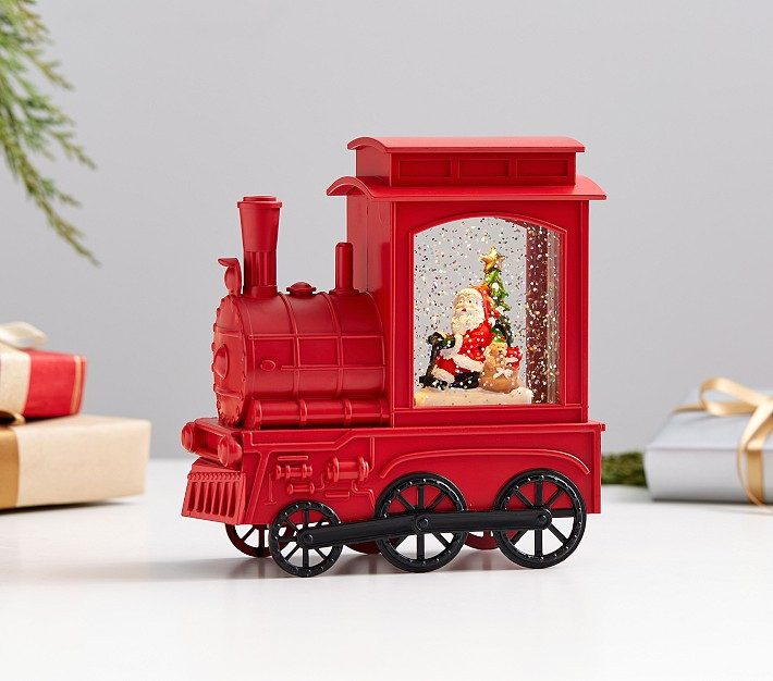 Musical Light-Up Train Snow Globe | Pottery Barn Kids